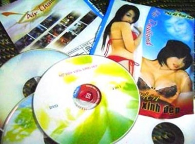 Dot kich xuong san xuat dia phim doi truy o Hai Phong hinh anh