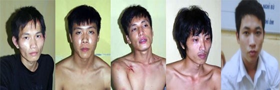 Nhóm thanh niên bị truy tố về hành vi cướp tài sản và tàng trữ trái phép vũ khí quân dụng.