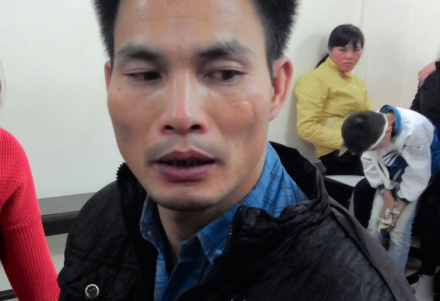 Bị cáo Sáu tại tòa.