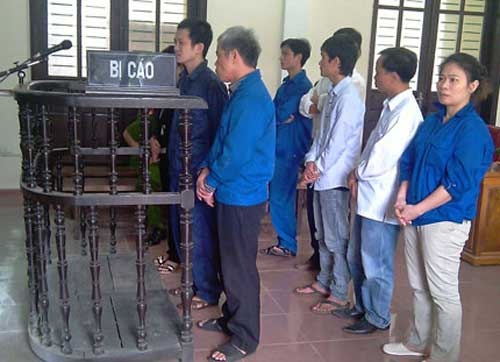 Vụ án được đưa ra xét xử công khai. (Ảnh: PL&XH).