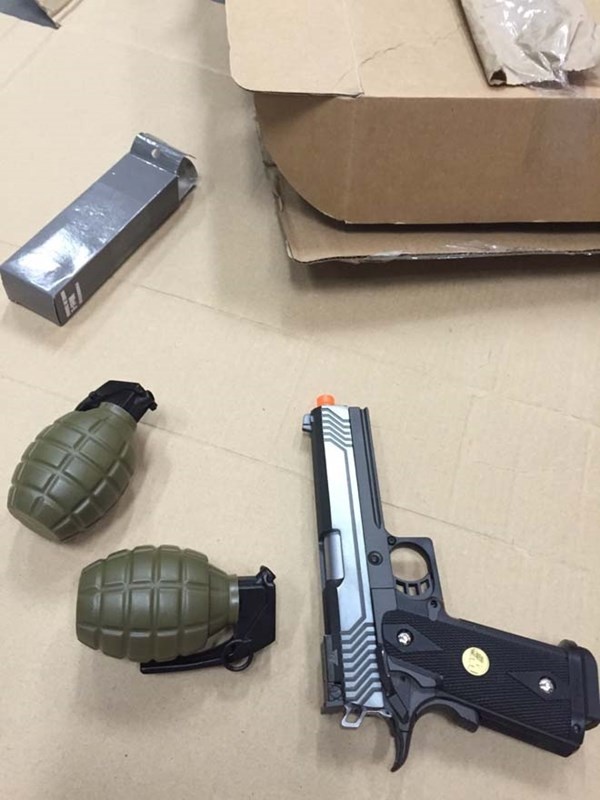 Tang vật bị thu giữ.