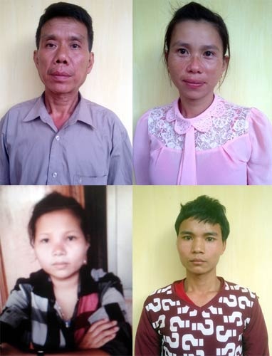mua bán trẻ em Nguyễn, Nhung, Loan, Thông.