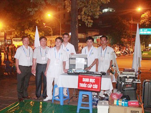 Cap cuu, xu tri y te 76 truong hop trong le dieu binh 2/9 hinh anh