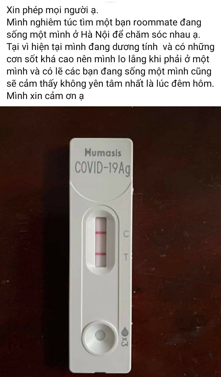 Sinh vien o tro mac Covid-19 anh 1