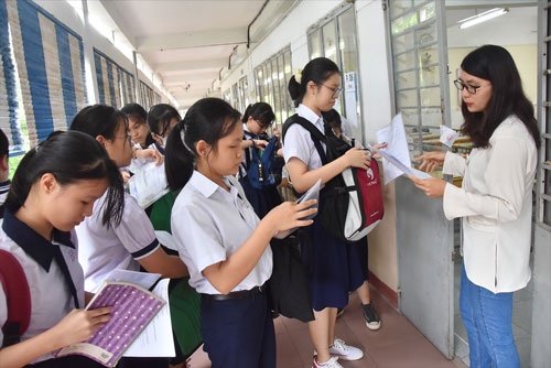 Tuyển sinh lớp 10 ở TP.HCM ảnh 1 Tuyen sinh lop 10 o TP.HCM anh 1