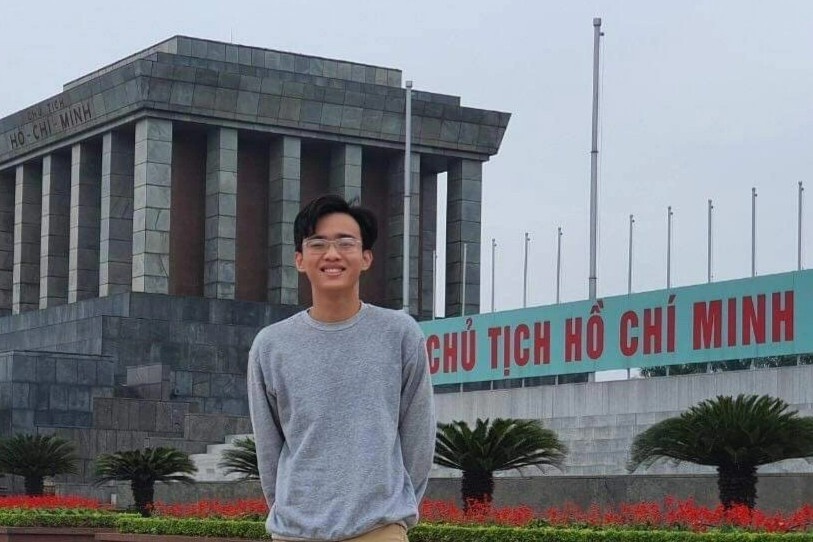 Nam sinh 2 lan doat giai Nhat quoc gia mon Sinh anh 1