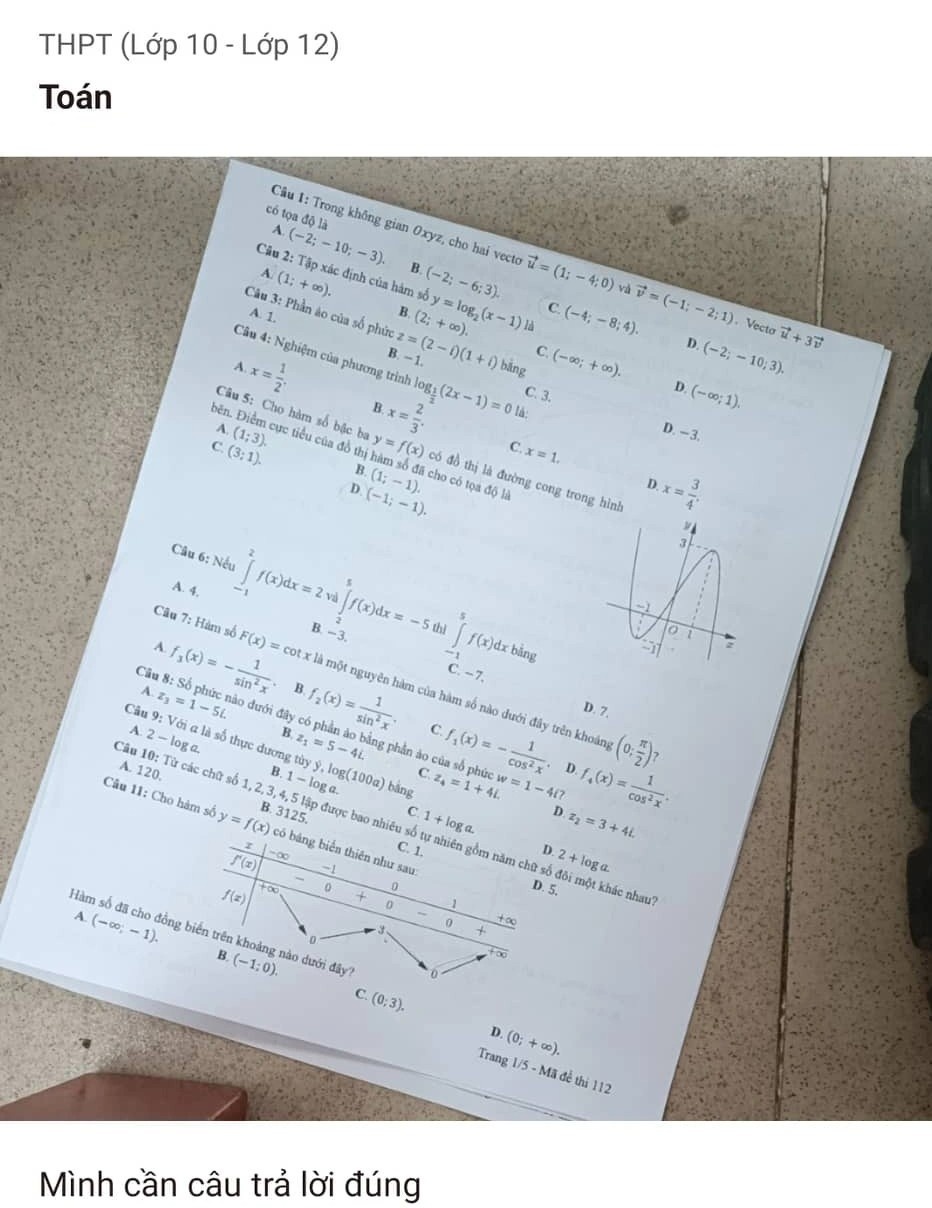 de Toan tot nghiep THPT bi dang len mang trong gio lam bai anh 1