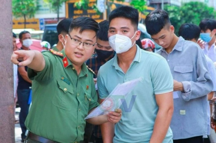 Gan 9.000 hoc sinh buoc vao ky thi cua Bo Cong an hinh anh