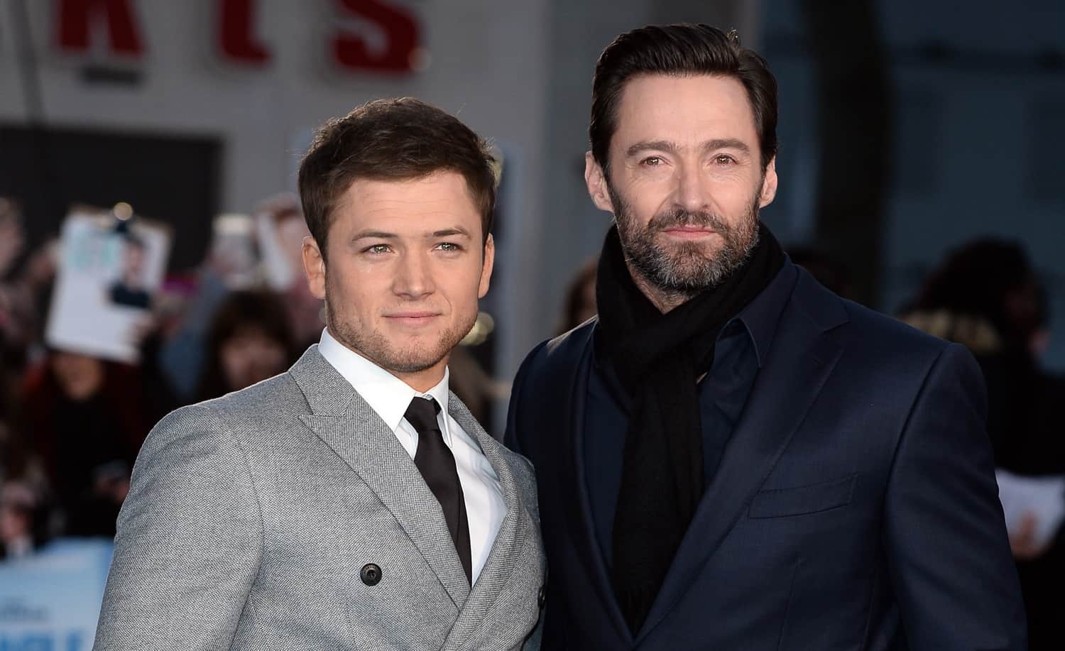Hugh Jackman,  Taron Egerton anh 1