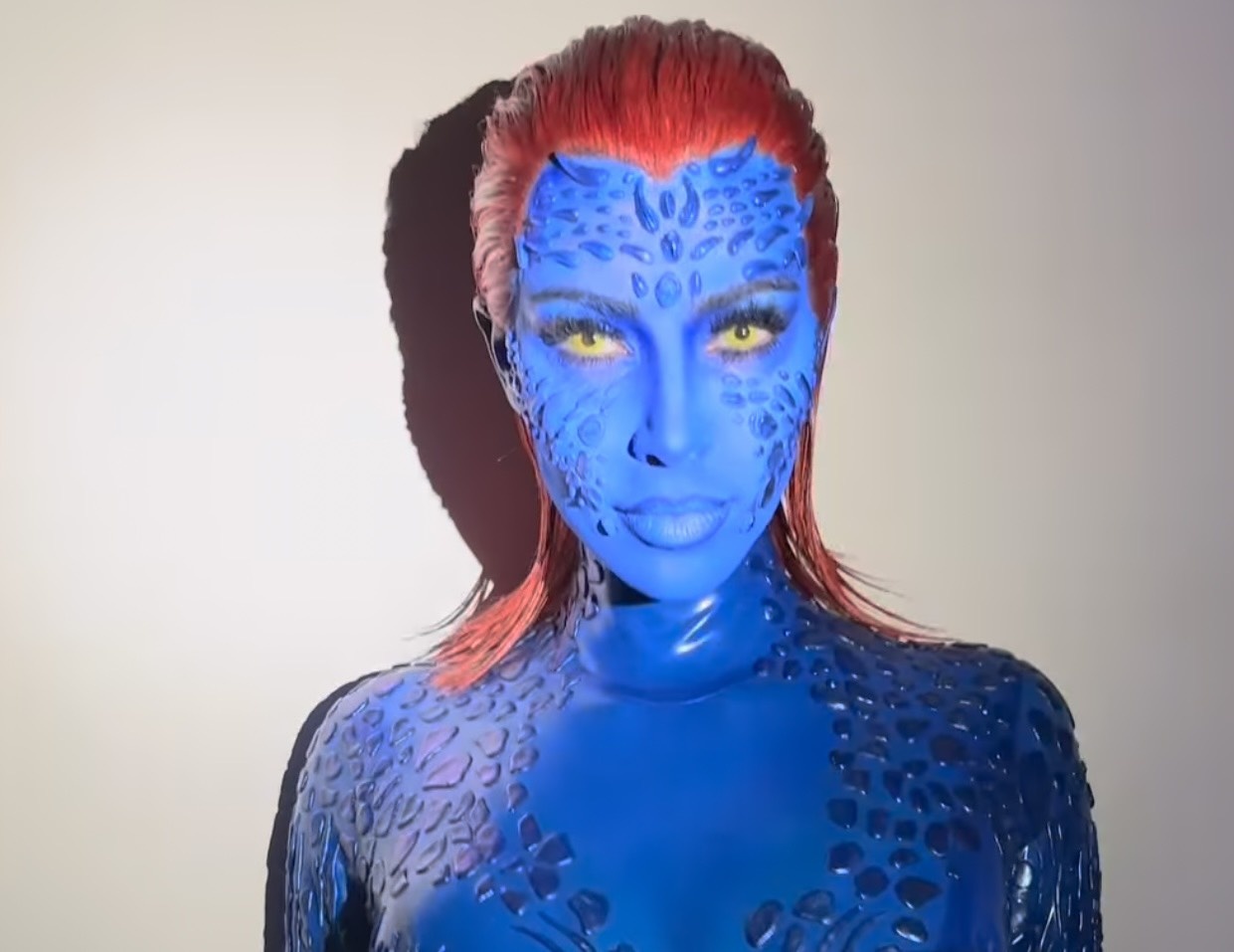 Kim Kardashian hoa than thanh di nhan phim 'X-men' hinh anh