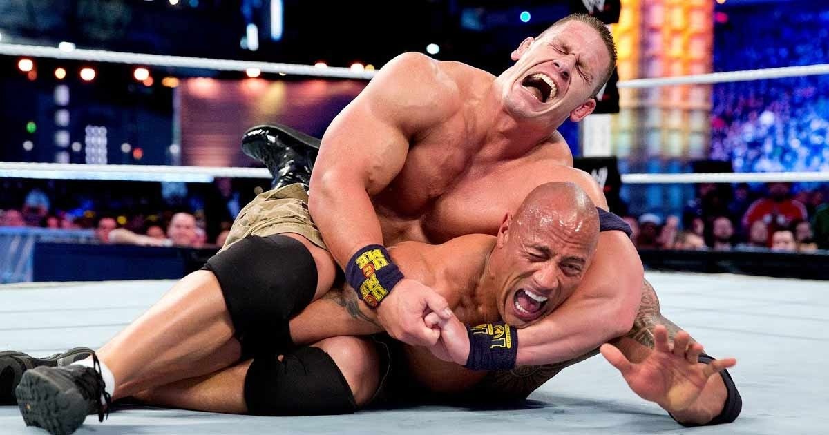John Cena hoi han ve moi thu voi The Rock hinh anh