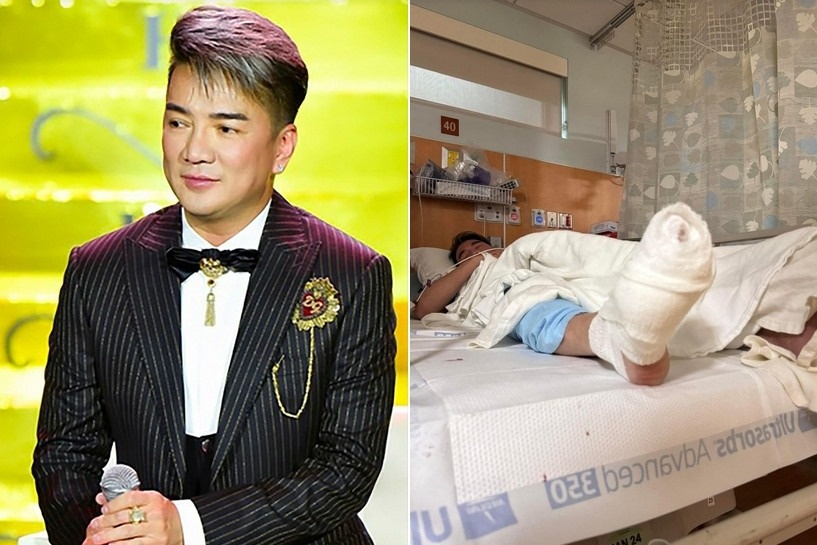 Dam Vinh Hung gap tai nan hinh anh