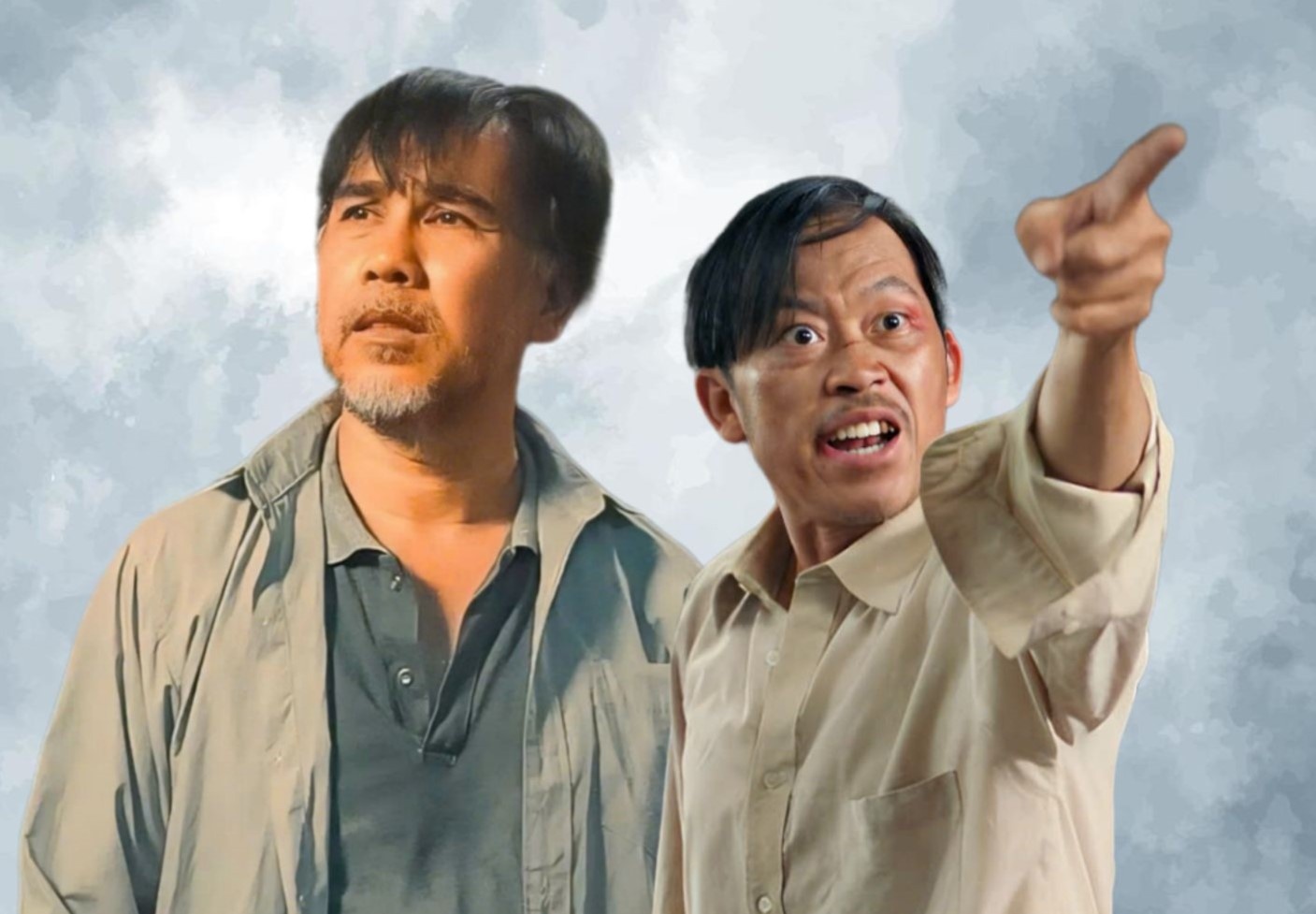 Hoai Linh - Quyen Linh sap dap tat con sot 'Ma da' hinh anh