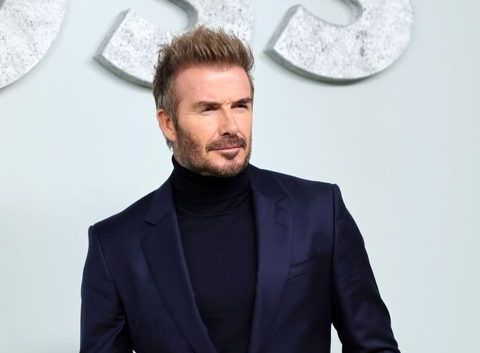 David Beckham gay chu y o show thoi trang hinh anh