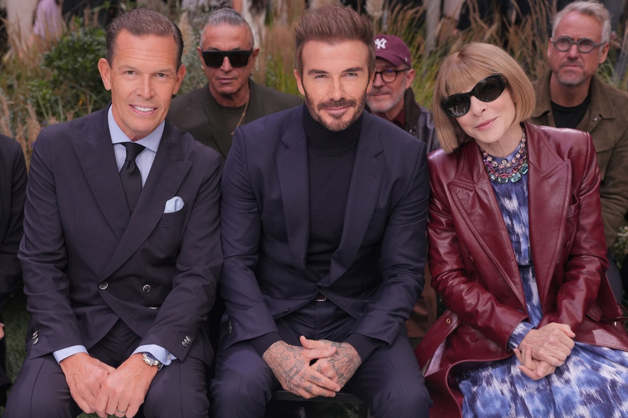 David Beckham,  Michele Morrone,  Suppasit Jongcheveevat anh 1