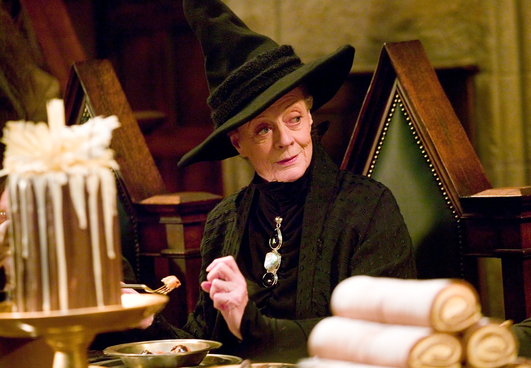 McGonagall,  Harry Potter,  Maggie Smith anh 3