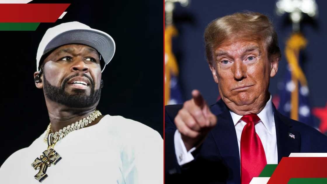 Thuc hu rapper 50 Cent tu choi ve phe ong Trump hinh anh