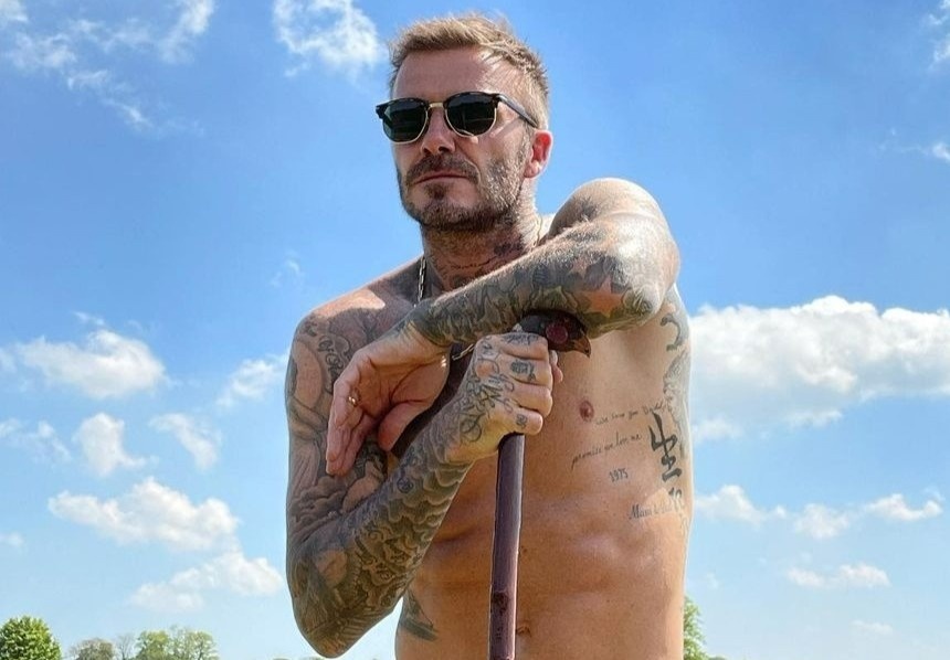 Qua sinh nhat dac biet cua Beckham hinh anh