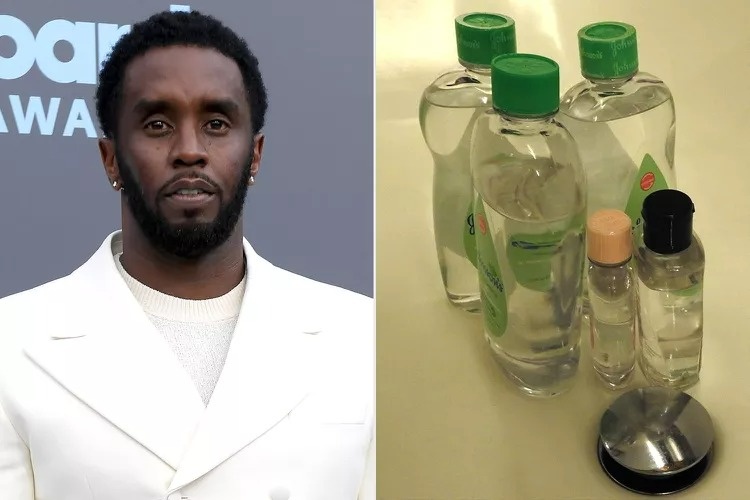 Phong khach san cua Diddy co nhieu dau em be, chat boi tron hinh anh