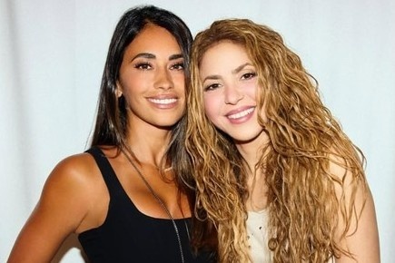 Vo Messi than thiet Shakira hinh anh