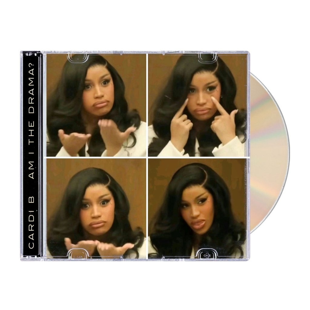 Cardi B tận dụng sức hút từ loạt ảnh chế để bán album mới.