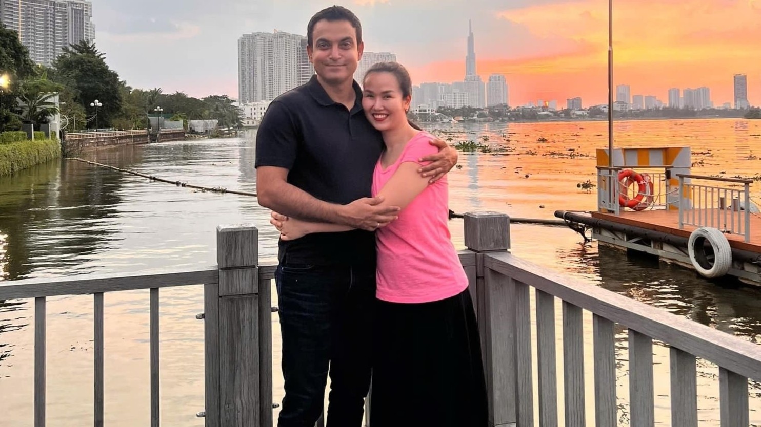 Hon nhan cua Vo Ha Tram va chong An Do hinh anh