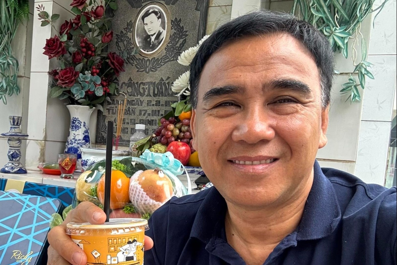 Quyen Linh vieng mo Le Cong Tuan Anh hinh anh