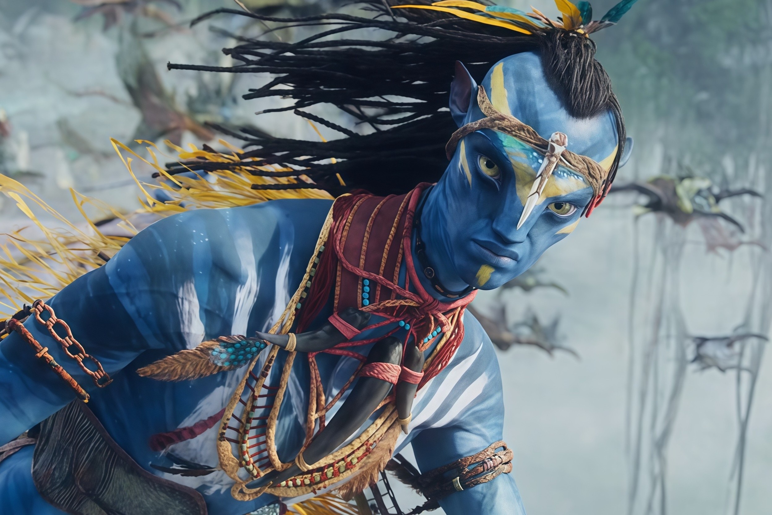 Cac bo toc ky dieu cua 'Avatar' hinh anh