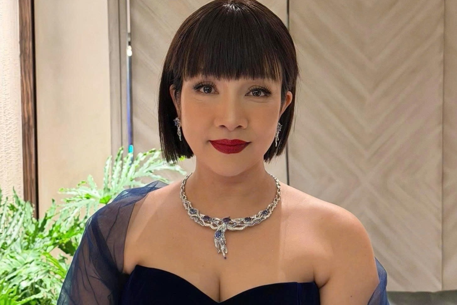 Hinh anh khac la cua My Linh hinh anh