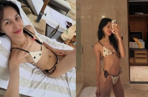 My nhan Han gay lo lang hinh anh