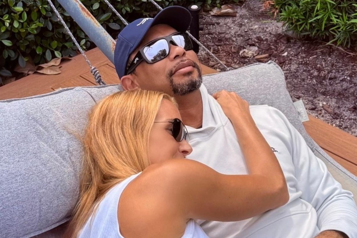 Vanessa Trump khong chia tay Tiger Woods hinh anh