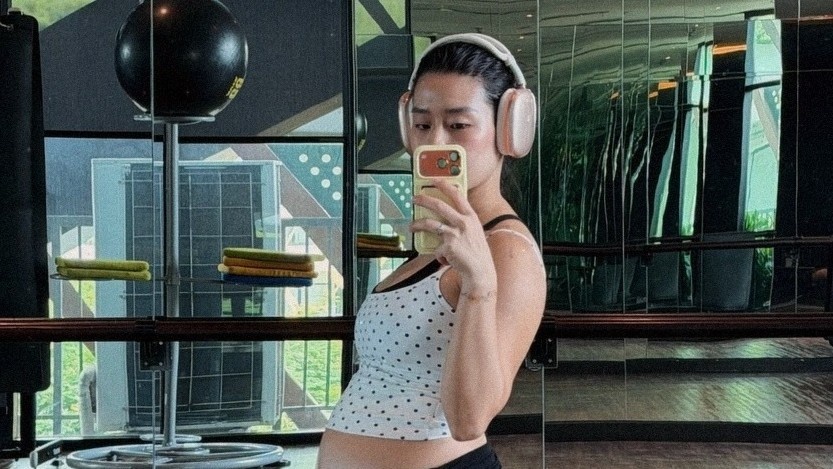 Vo Rhymastic khoe anh bung bau hinh anh