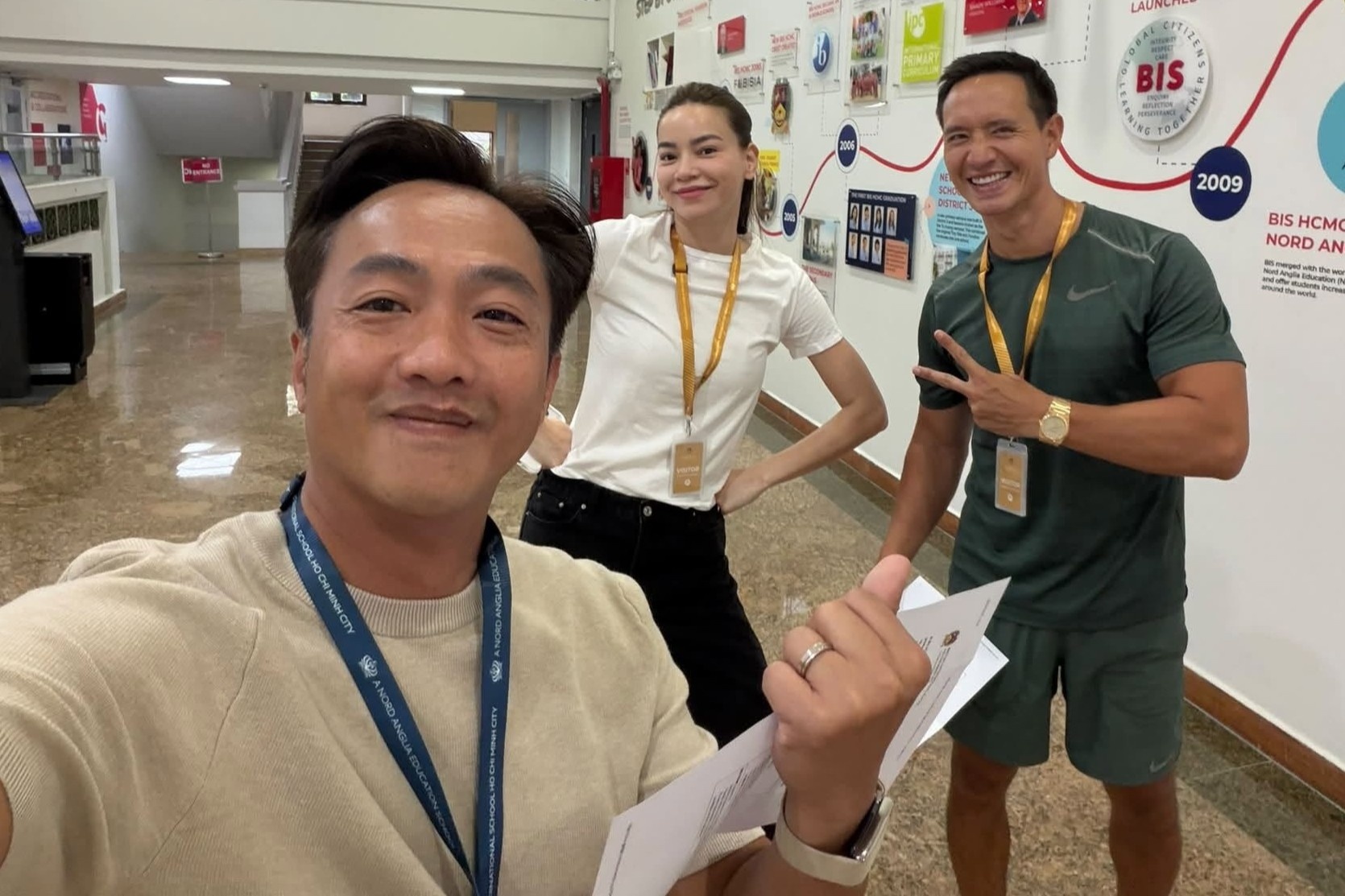 Doanh nhân Nguyễn Quốc Cường đăng ảnh cùng Hồ Ngọc Hà, Kim Lý