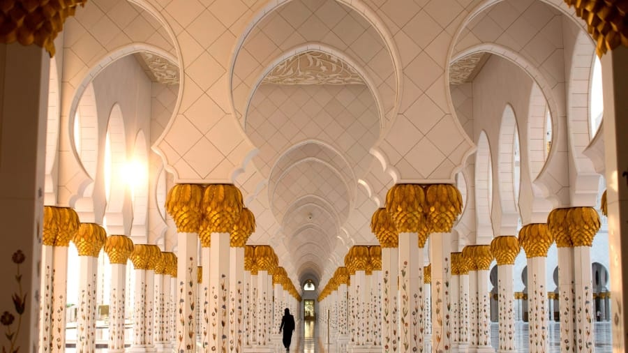 Sheikh Zayed,  Abu Dhabi,  Du lich Trung Dong anh 6