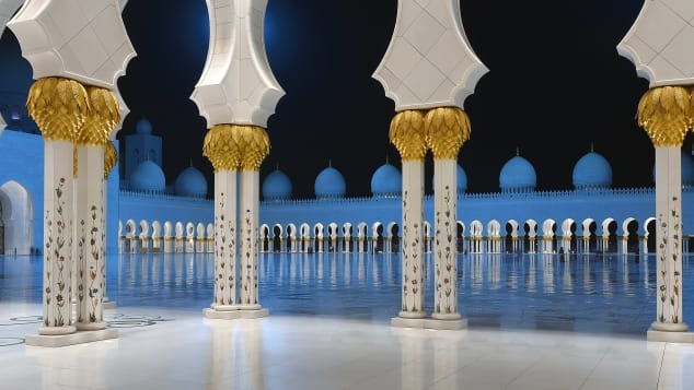 Sheikh Zayed,  Abu Dhabi,  Du lich Trung Dong anh 4