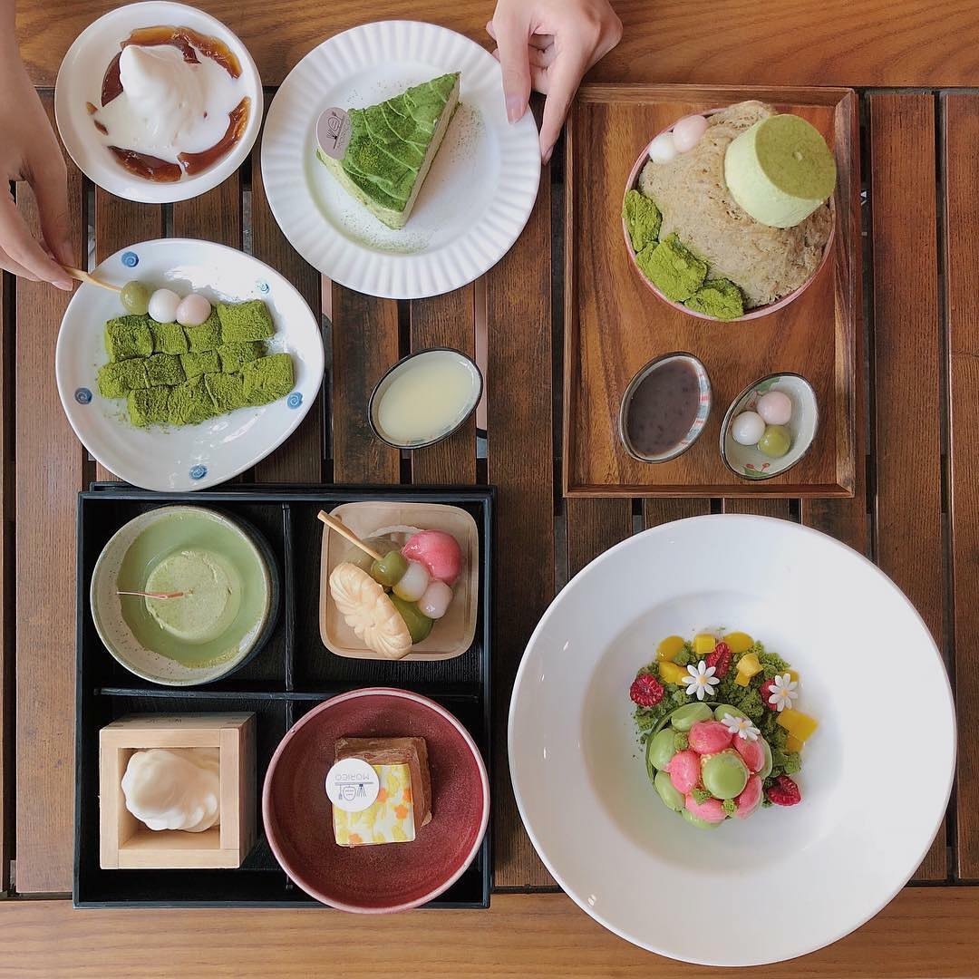 thuong thuc mon tra xanh Sai Gon anh 1