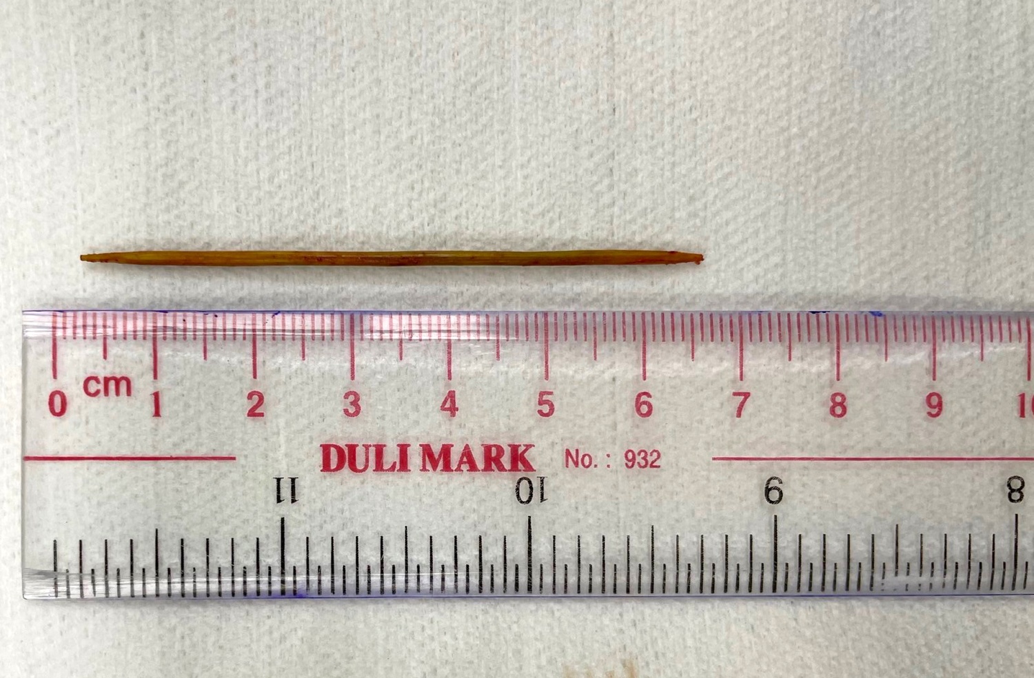 Cuu nguoi dan ong nuot tam tre dai hon 6 cm hinh anh