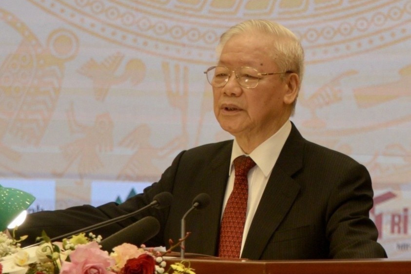 Tong bi thu: Nguyen khi quoc gia thinh thi dat nuoc manh hinh anh