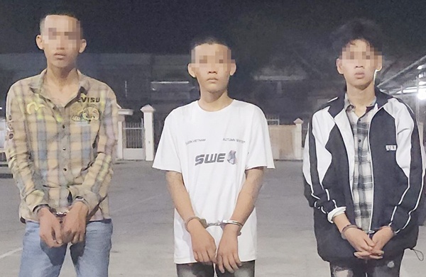 Truong cong an huyen bam theo nhom cuop hon 20 km hinh anh