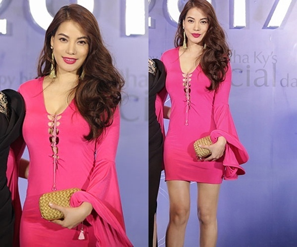 Những bộ trang phục thảm hoạ của Trương Ngọc Anh ảnh 9 Nhung bo trang phuc tham hoa cua Truong Ngoc Anh anh 9