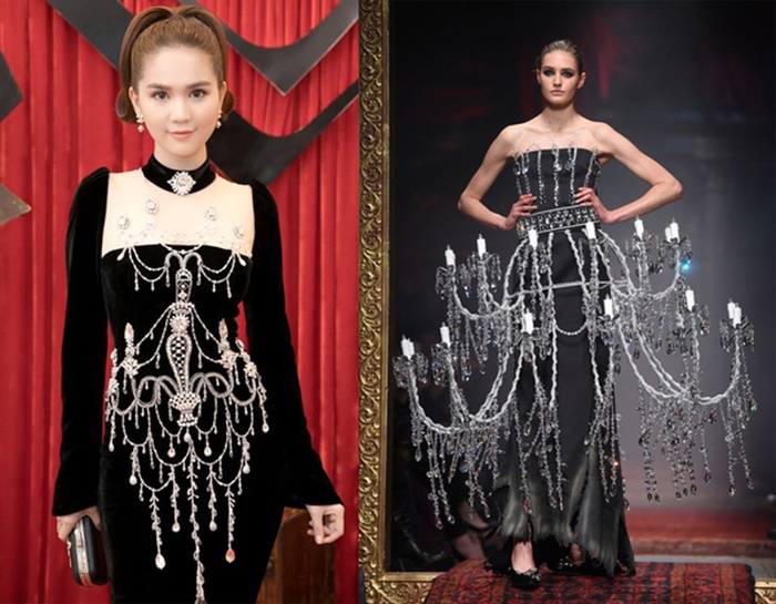 Ngoc Trinh dien vay nhai anh 2