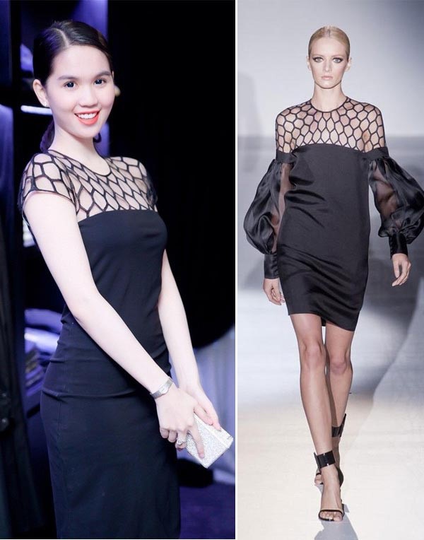 Ngoc Trinh dien vay nhai anh 9
