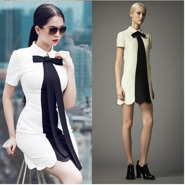 Ngoc Trinh dien vay nhai anh 6