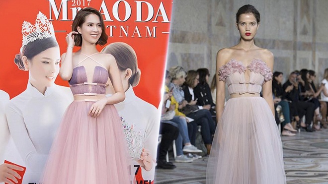 Ngoc Trinh dien vay nhai anh 1