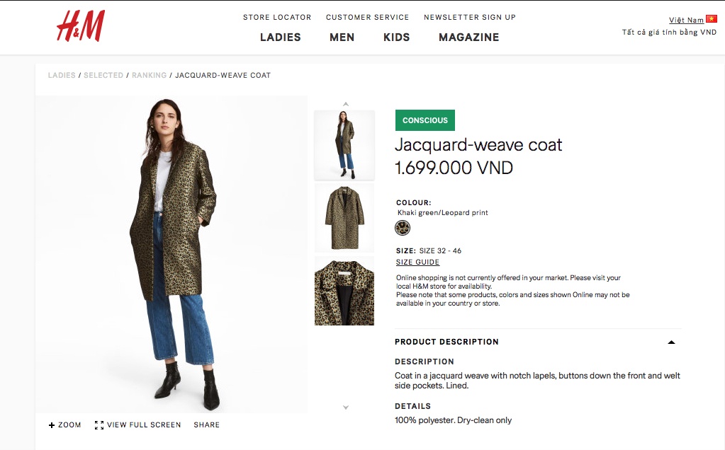 H&M ra mắt thị trường thời trang Việt Nam ảnh 2 H&M ra mat thi truong thoi trang Viet Nam anh 2