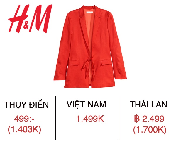 So sanh gia cua H&M tren the gioi anh 8