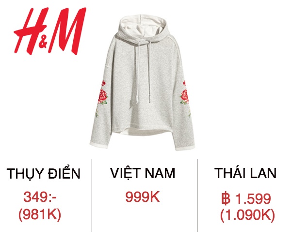 So sanh gia cua H&M tren the gioi anh 4