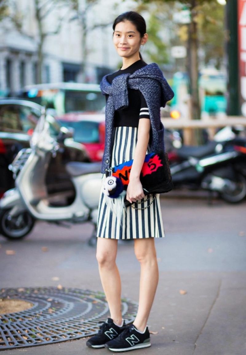 Phong cach thoi trang cua 6 nang mau Trung Quoc tai Victoria's Secret anh 6