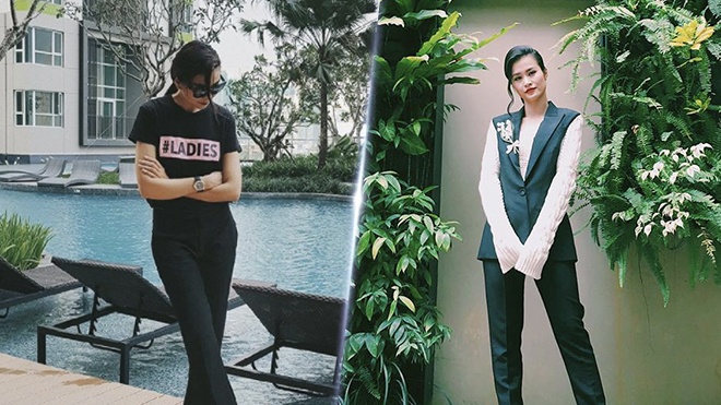 Thanh Hang, Dong Nhi thanh lich xuong pho tuan qua hinh anh