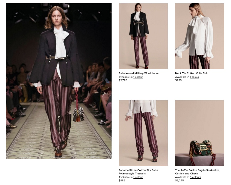 Burberry cùng bộ sưu tập thời trang mới ảnh 3 Burberry cung bo suu tap thoi trang moi anh 3